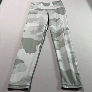 Aerie Green Camouflage Leggings